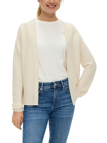 S.OLIVER RED LABEL Cardigan in Creme