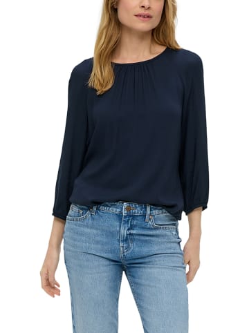 S.OLIVER RED LABEL Blouse donkerblauw