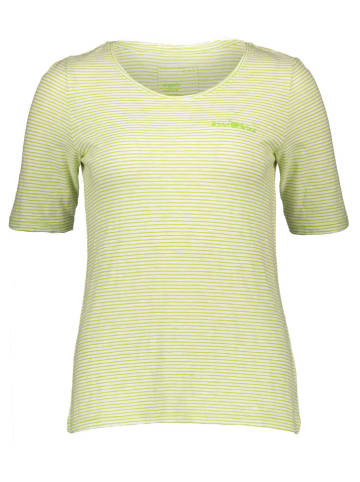 Oui Koszulka w kolorze zielono-białym