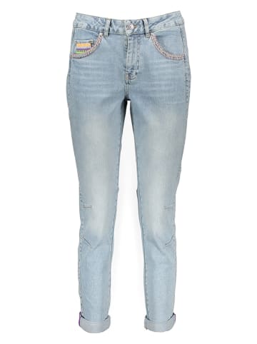 Oui Jeans  - Skinny fit - in Hellblau