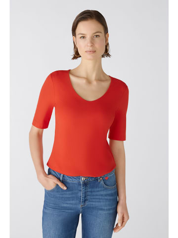Oui Koszulka w kolorze czerwonym