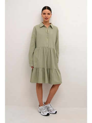 Kaffe Sukienka w kolorze khaki