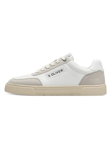 s.Oliver Sneakers wit/beige