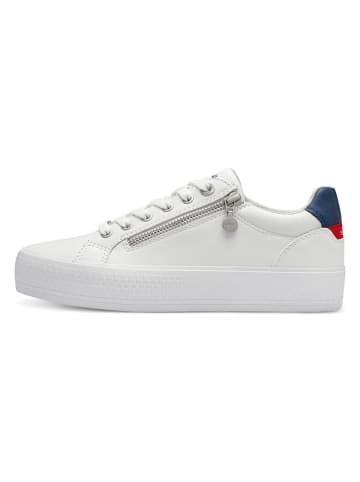 s.Oliver Sneakers wit/donkerblauw