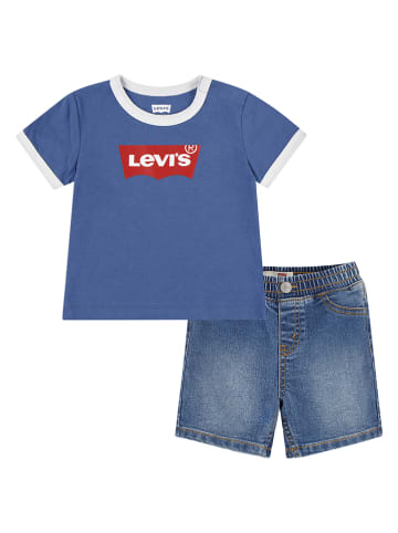 Levi's Kids 2-częściowy zestaw w kolorze niebieskim