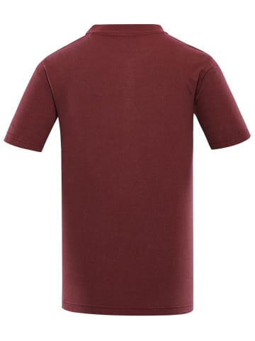 Alpine Pro Koszulka polo "Berdet" w kolorze bordowym