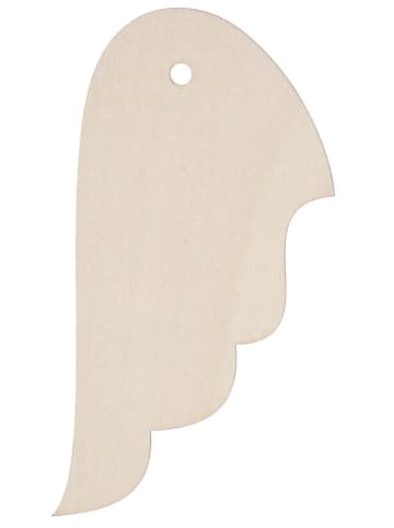 SUNNYSUE 12-delige set: houten hangers "Grote Engelenvleugels" - vanaf 3 jaar