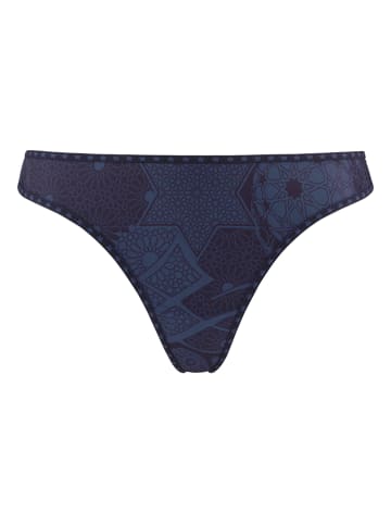 Marlies Dekkers Stringi "Supernova" w kolorze granatowym