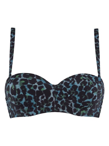 Marlies Dekkers Bikinitop "Panthera" zwart/groen
