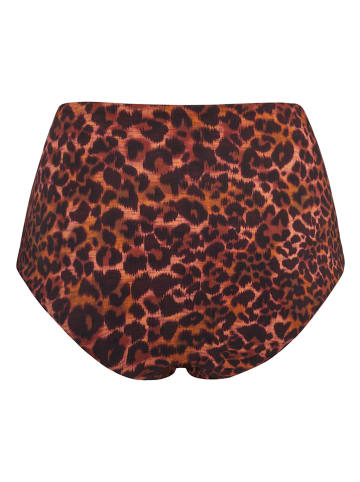 Marlies Dekkers Bikini-Hose "Jungle Diva" in Braun/ Orange
