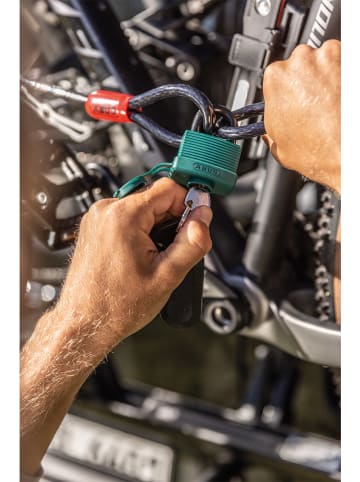 ABUS Staalkabel met dubbele lus "Cobra 10/200" zwart - (L)200 cm