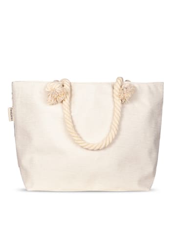Descanso Strandtasche "Dilana" in Bunt/ Creme - (B)60 x (H)43 cm