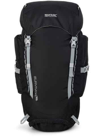 Regatta Wanderrucksack "Survivor V4" in Schwarz/ Grau - 85 l