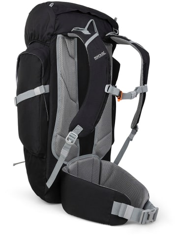 Regatta Wanderrucksack "Survivor V4" in Schwarz/ Grau - 85 l