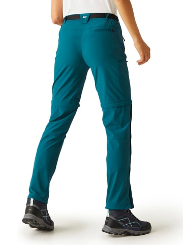 Regatta Spodnie funkcyjne Zipp-Off "Xert III" w kolorze niebieskim