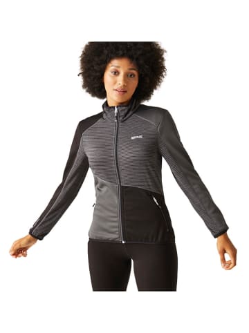 Regatta Funktionsjacke "Yare IX" in Grau/ Schwarz