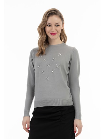 faina Pullover in Grau