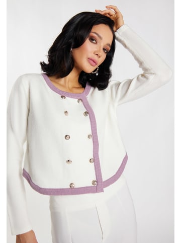 faina Cardigan in Weiß