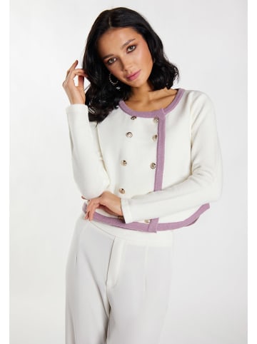faina Cardigan in Weiß