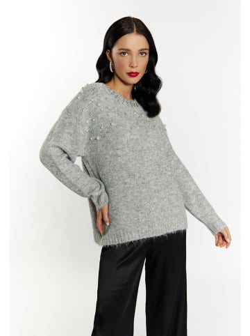 faina Pullover in Hellgrau