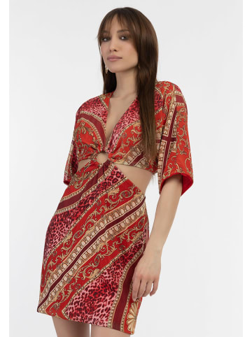 faina Kleid in Rot