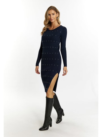 faina Strickkleid in Dunkelblau
