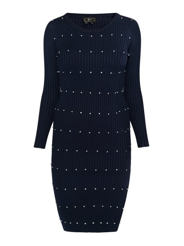 faina Strickkleid in Dunkelblau