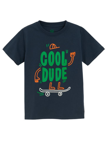 COOL CLUB 3-delige set: shirts wit/donkerblauw/groen