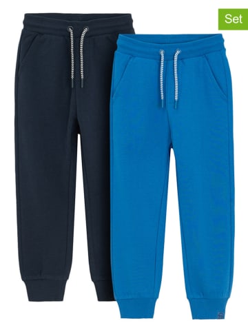 COOL CLUB Spodnie dresowe (2 pary) w kolorze niebieskim i granatowym