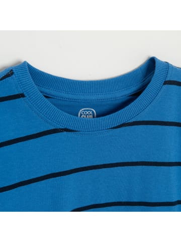 COOL CLUB Koszulka w kolorze niebiesko-czarnym