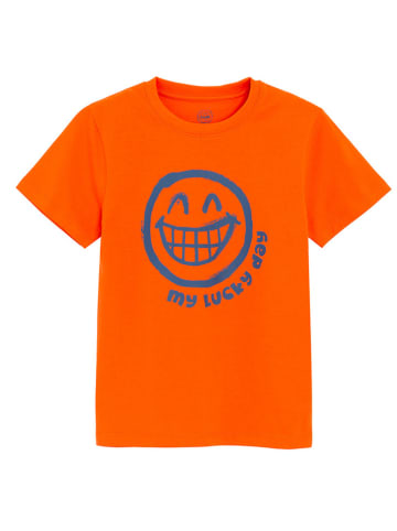 COOL CLUB 2er-Set: Shirts in Orange/ Blau/ Weiß