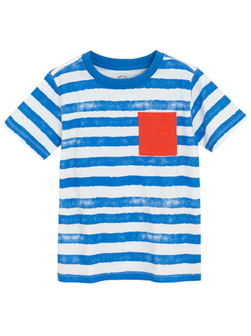 COOL CLUB Shirt in Blau/ Weiß/ Rot