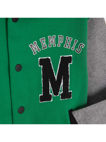 COOL CLUB Bluza w kolorze zielono-szarym