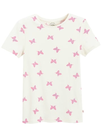 COOL CLUB Shirt in Creme/ Rosa