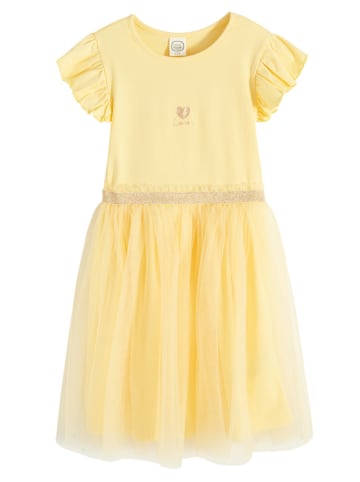 COOL CLUB Sukienka w kolorze żółtym