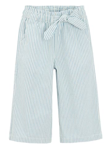 COOL CLUB Spodnie w kolorze błękitno-białym