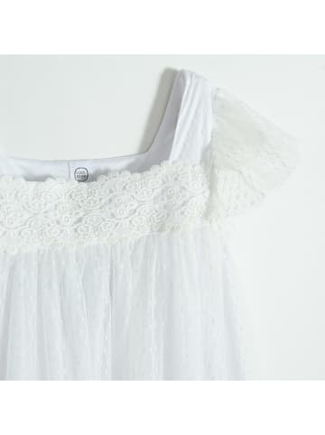 COOL CLUB Sukienka w kolorze białym