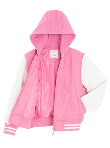 COOL CLUB Übergangsjacke in Pink/ Creme