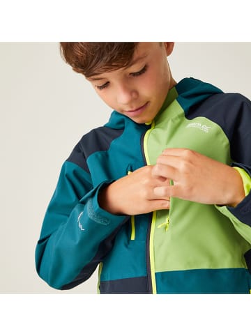 Regatta Functionele jas "Highton" donkerblauw/groen