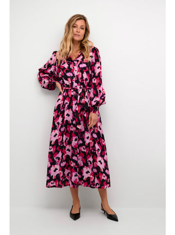 Kaffe Kleid in Pink/ Lila