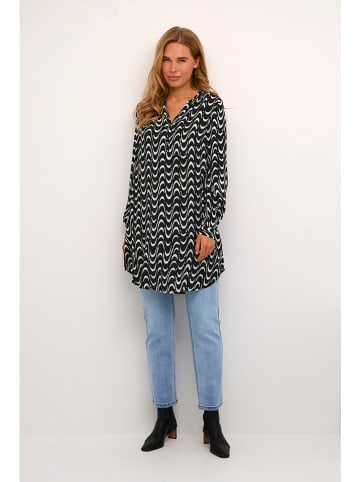Kaffe Tuniek zwart/wit