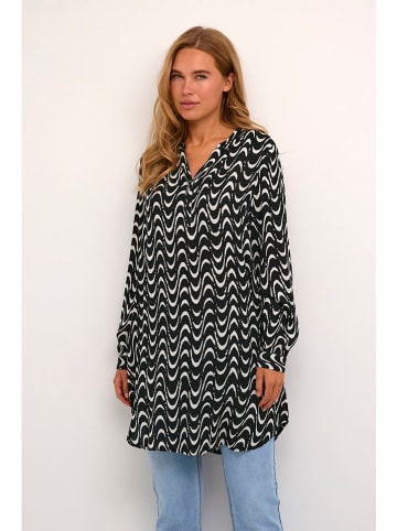 Kaffe Tuniek zwart/wit