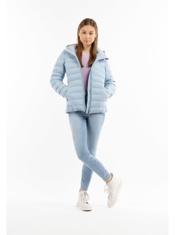 myMo Steppjacke in Hellblau