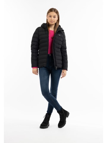 myMo Steppjacke in Schwarz