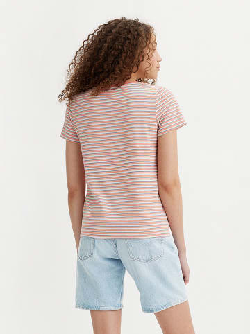 Levi´s Shirt in Apricot/ Weiß