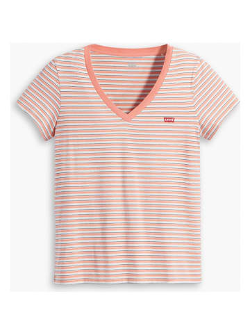 Levi´s Shirt in Apricot/ Weiß