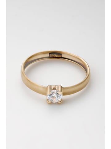 L instant d Or Gold-Ring "Lucy" mit Edelstein