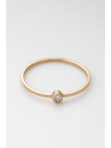 L'OR by Diamanta Gouden ring "Eddey" met edelsteen
