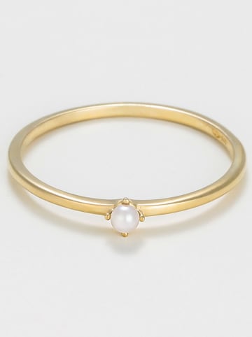 L instant d Or Gouden ring met parels