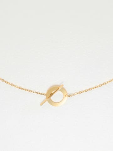 L instant d Or Gold-Halskette "Tara" - (L)42 cm